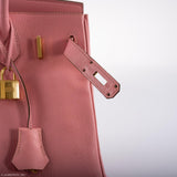 Hermes Birkin 30 HSS Rose Confetti Chevre Gold Hardware - 2015, T