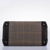 Hermes Birkin 30 Togo And Plaid Wool Lainage Palladium Hardware - 2006, J Square