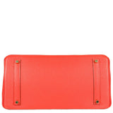 Hermes Birkin 35 Capucine Togo leather Gold Hardware - 2011, O Square