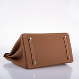 Hermes Birkin 35 Gold Togo with Palladium Hardware - 2020, Y