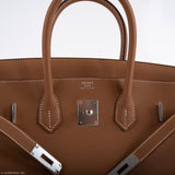 Hermes Birkin 35 Gold Togo with Palladium Hardware - 2020, Y