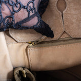 Hermes Birkin 40 Beige Veau Doblis Suede with Gold Hardware - 1986, P Circle