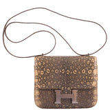 Hermes Constance 18 Ombre Salvator Lizard Palladium Hardware - 2021, Z