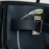 Hermes HAC Birkin 50 "Endless Road" Limited, Bleu de Prusse Togo Palladium Hardware - 2019, D