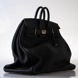Hermes HAC Birkin 50 Voyager Black Togo leather Palladium Hardware - 2021, Z