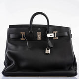Hermes HAC Birkin 50 Voyager Black Togo leather Palladium Hardware - 2021, Z