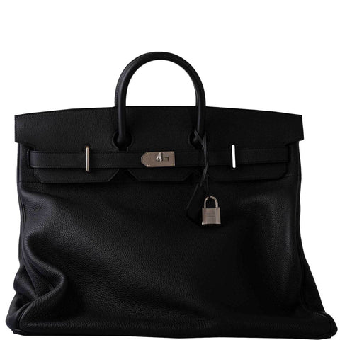 Hermes HAC Birkin 50 Voyager Black Togo leather Palladium Hardware - 2021, Z