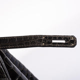 Hermes HAC Birkin 55 Toile & Rouge H Box with Gold Hardware - 1981, K Circle