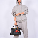 Hermes Kelly 32 Black Togo Gold Hardware - 2015, T