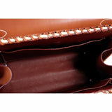 Hermes Kelly 35 Picnic, Wicker & Barenia leather Palladium Hardware - 2018, C