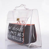 Hermes Kelly 40 Transparent Vinyl Beach Bag Souvenir De L’Exposition