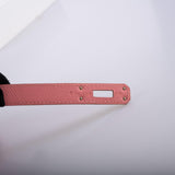 Hermes Kelly Cut Rose Confetti Epsom leather Palladium Hardware - 2015, T