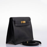 Hermes Kelly Danse II Black Swift with Gold Hardware - 2020, Y