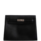 Hermes Kelly Danse II Black Swift with Palladium Hardware - 2020, Y