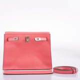 Hermes Kelly Danse II Rose D'ete Evercolor leather Palladium Hardware - 2020, Y