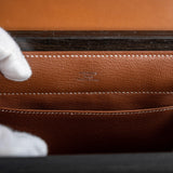 Hermes Kelly Wood 22 Bog Oak, Aluminum & Barenia with Palladium Hardware - 2021, Z