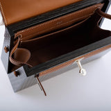 Hermes Kelly Wood 22 Bog Oak, Aluminum & Barenia with Palladium Hardware - 2021, Z