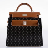 Hermes Kelly Wood 22 Bog Oak, Aluminum & Barenia with Palladium Hardware - 2021, Z