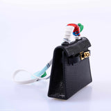 Hermes Micro Kelly Charm Black Lizard Gold Hardware - 2019, D