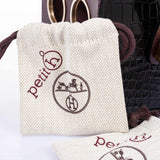 Hermes Minaudière Robot petit h Bag Blue Electric & Black Porosus Crocodile Golden Brass Hardware * Very Special