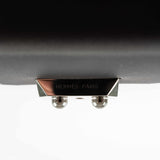 Hermes Minaudière petit h Box Bag, Gray, Saphir, Ambre Porosus Crocodile Silver Hardware