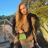 Hermes Mini Kelly 15 Vert Clair Courchevel with Gold Hardware - 1984, N