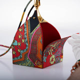 Hermes Unique Silk ‘Art des Steppes’ Yurt Runway Bag - 1991