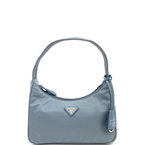 PRADA Re-Edition 2000 Nylon Mini Bag Blue