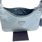 PRADA Re-Edition 2000 Nylon Mini Bag Blue