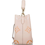 Louis Vuitton Creme Saffron By The Pool Empreinte Giant Monogram NeoNoe BB