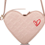 Louis Vuitton Fall In Love Heart Bag Embossed Monogram Light Pink Lambskin