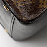 Louis Vuitton Calfskin Monogram Canvas On My Side MM Satchel (SHF-17802)