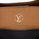 Louis Vuitton Calfskin Monogram Canvas On My Side MM Satchel (SHF-17802)