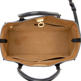 Louis Vuitton Calfskin Monogram Canvas On My Side MM Satchel (SHF-17802)