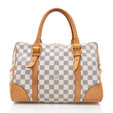 Louis Vuitton Damier Azur Berkeley Satchel (SHF-17999)