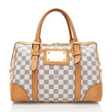 Louis Vuitton Damier Azur Berkeley Satchel (SHF-17999)