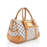 Louis Vuitton Damier Azur Berkeley Satchel (SHF-17999)