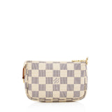 Louis Vuitton Damier Azur Mini Pochette Accessories (SHF-16530)
