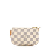 Louis Vuitton Damier Azur Mini Pochette Accessoires (SHF-16395)