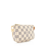 Louis Vuitton Damier Azur Mini Pochette Accessoires (SHF-16395)