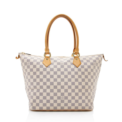 Louis Vuitton Damier Azur Saleya MM Tote (SHF-18132)
