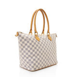 Louis Vuitton Damier Azur Saleya MM Tote (SHF-18132)