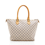 Louis Vuitton Damier Azur Saleya MM Tote (SHF-18201)