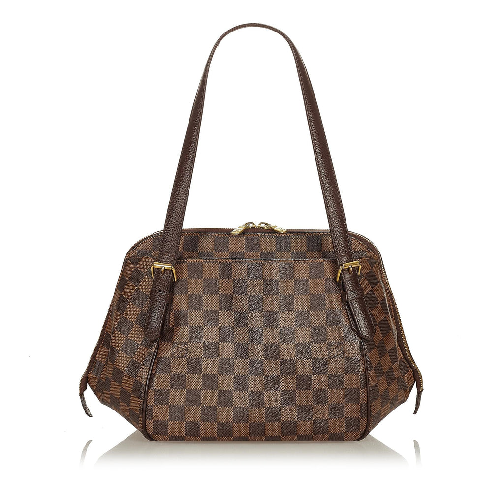 Louis Vuitton Damier Ebene Belem MM (SHG-26829)