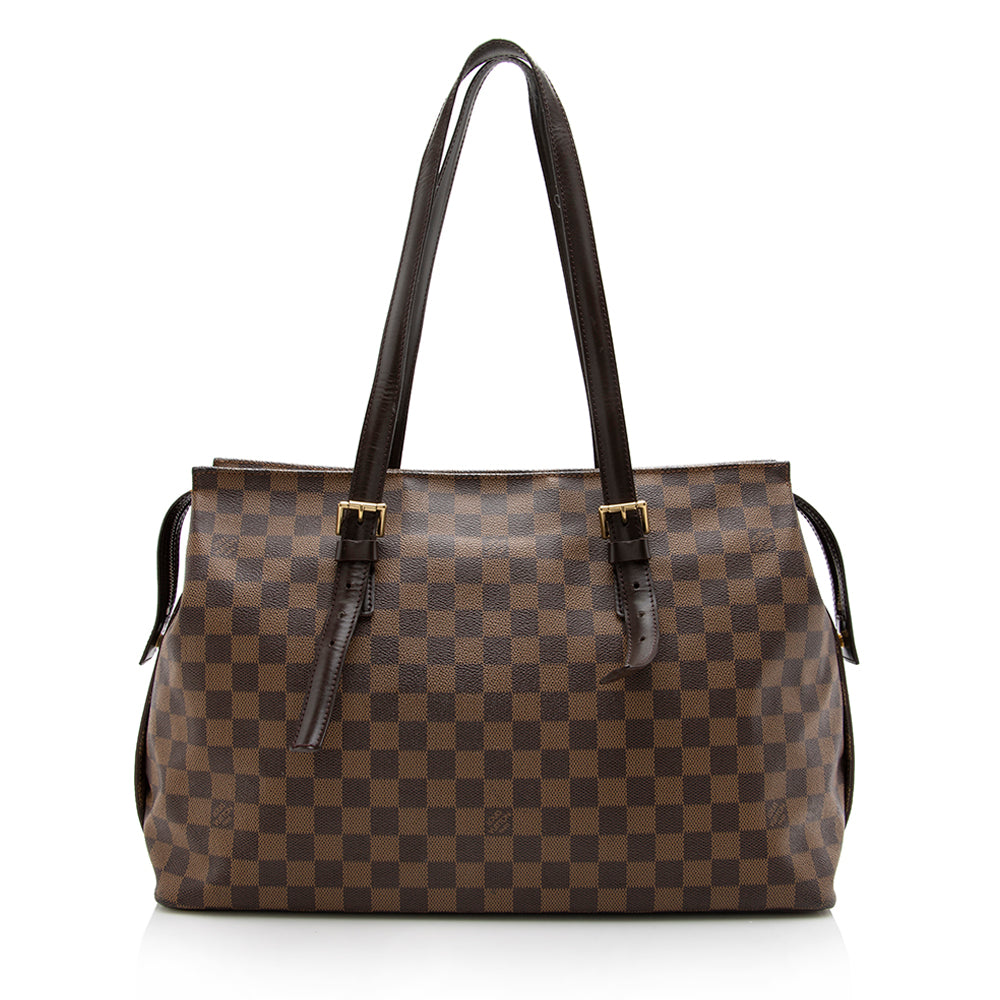 Louis Vuitton Damier Ebene Chelsea Tote (SHF-17298)
