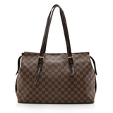 Louis Vuitton Damier Ebene Chelsea Tote (SHF-17298)