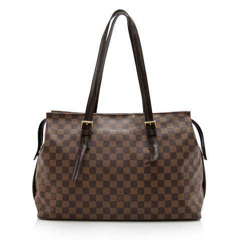 Louis Vuitton Damier Ebene Chelsea Tote (SHF-17298)