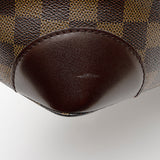 Louis Vuitton Damier Ebene Hampstead MM Tote (SHF-16598)