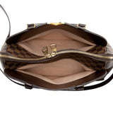 Louis Vuitton Damier Ebene Kensington Bowling Satchel (SHF-17976)