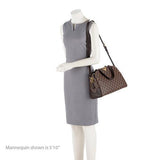 Louis Vuitton Damier Ebene Kensington Bowling Satchel (SHF-17976)